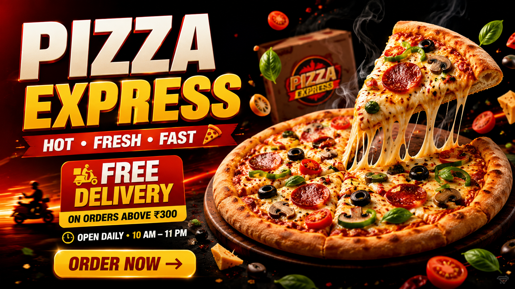 Pizza Express Official Store Banner